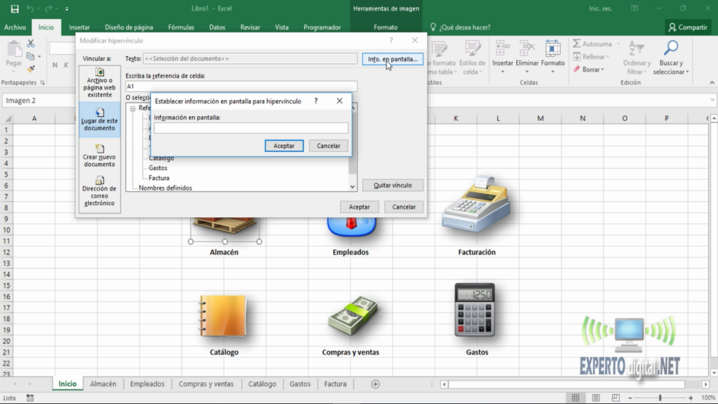 hipervinculos en excel ejemplos