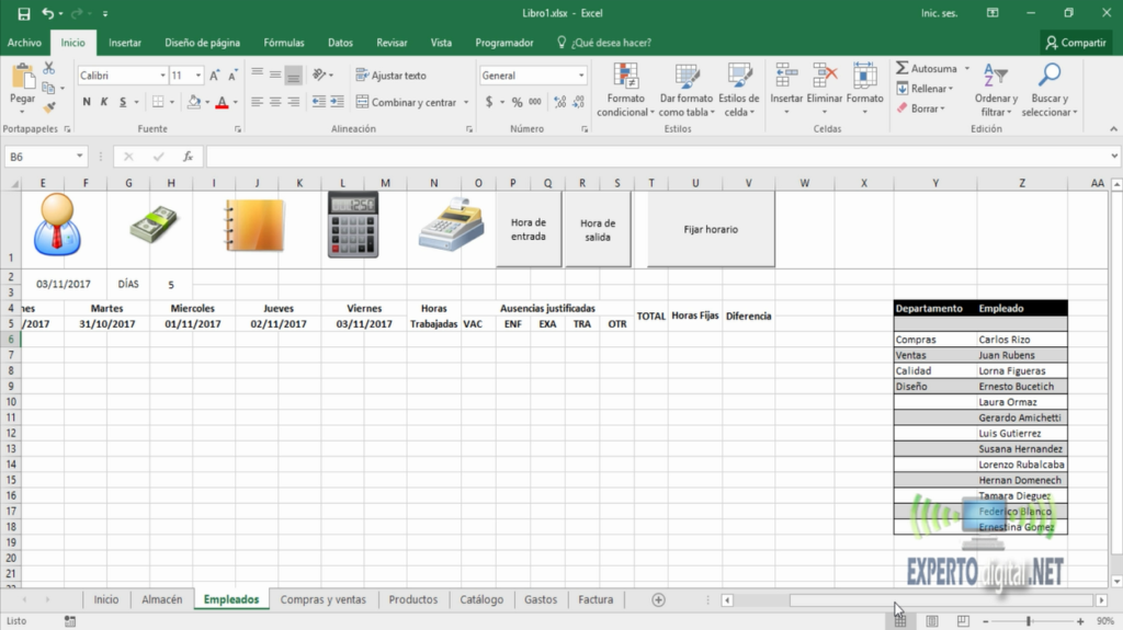 realizar listas desplegables excel