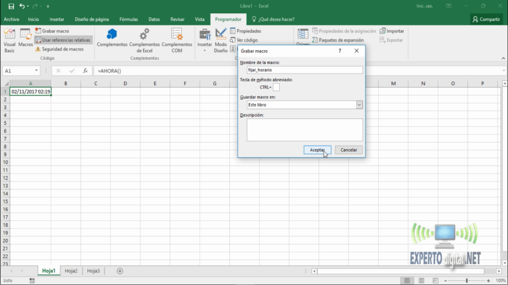 tutorial de macros en excel