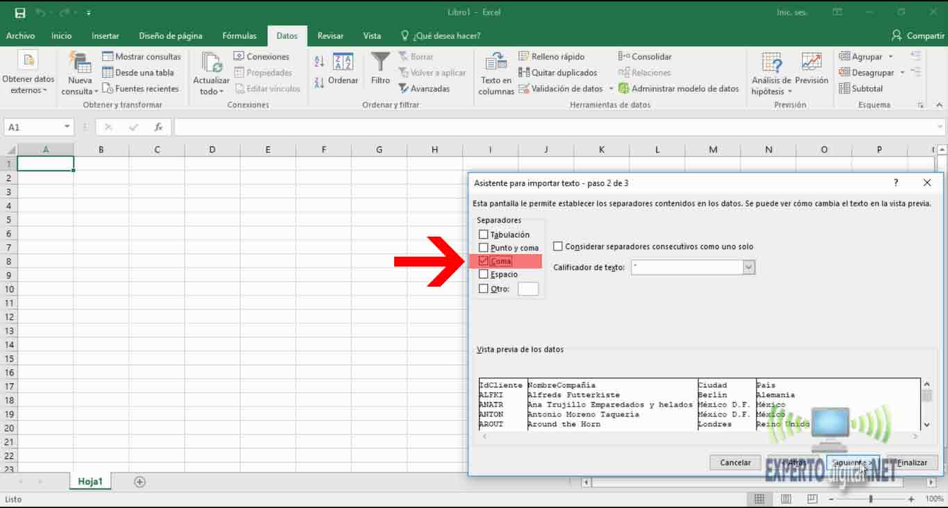 importar-archivos-de-texto-separados-por-comas